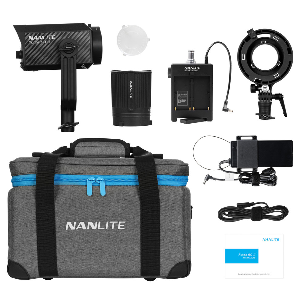 Forza 60 II LED 5600K Spotlight for Video & Photo | Nanlite