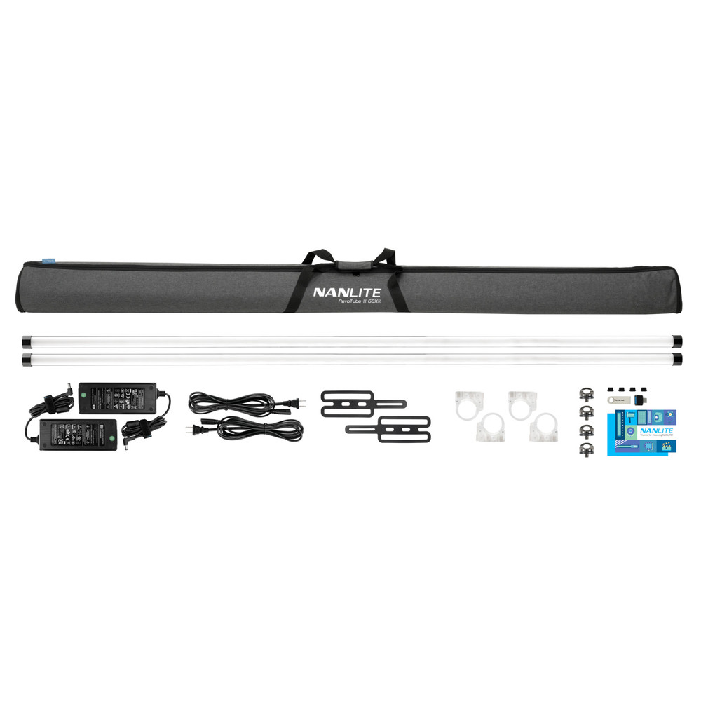 PavoTube II 60XR CRMX LED Pixel Tube 2-Light Kit | Nanlite