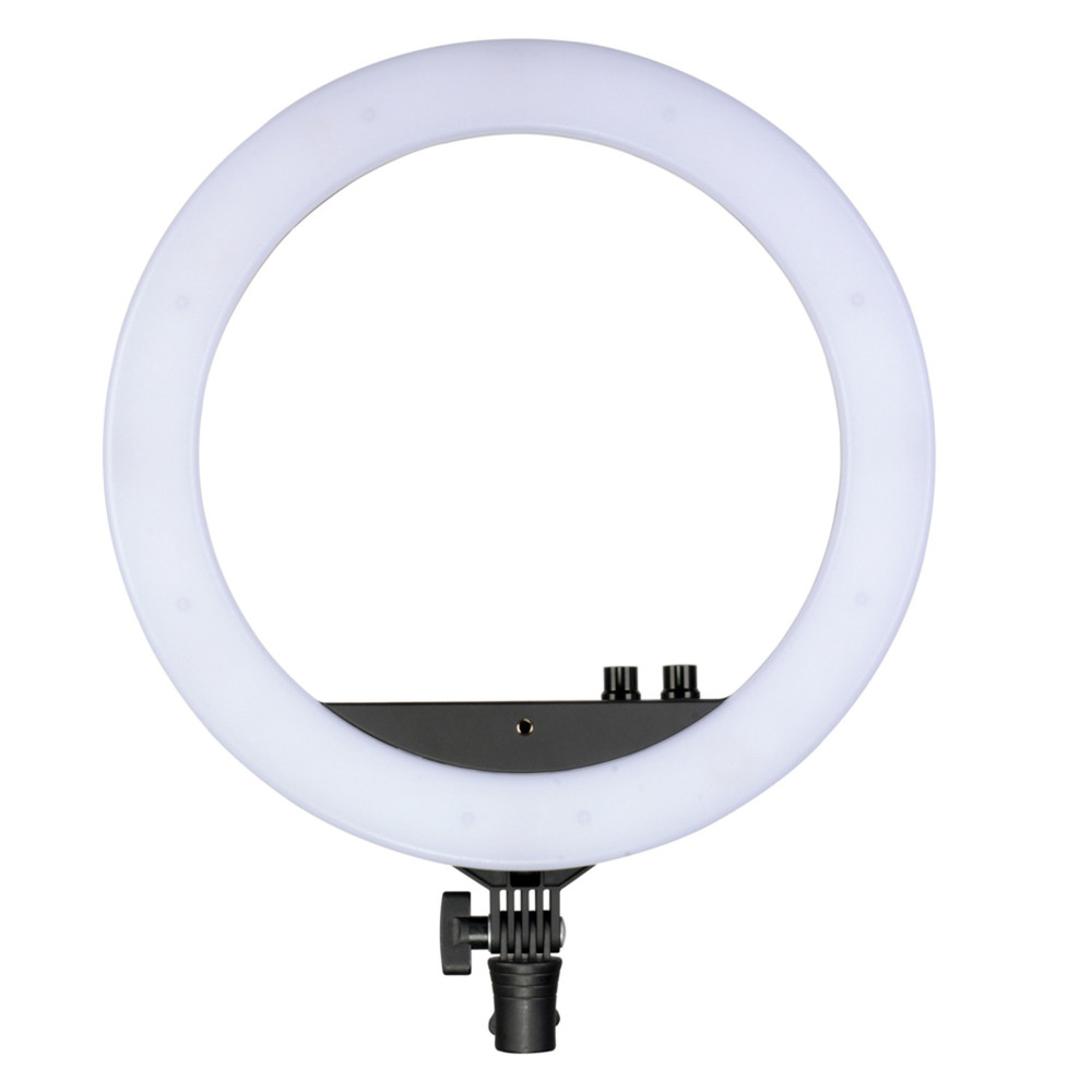 Nanlite Halo 14U Dimmable Adjustable Bicolor 14in LED Ring Light With Built-In Li-Ion Battery