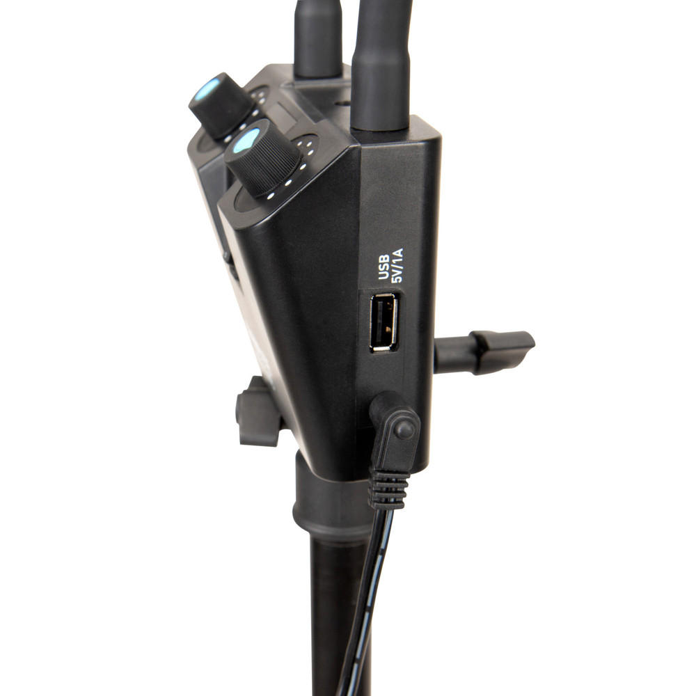 Nanlite Mira 26B Dual Flex Arm Beauty Light with USB Power Passthrough and Light Stand