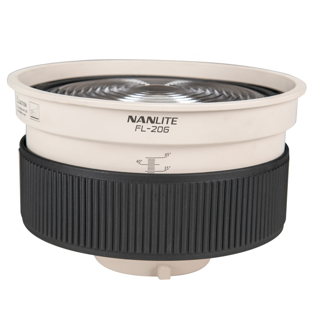 FL-20G Fresnel Lens with Bowens Mount for LED | Nanlite