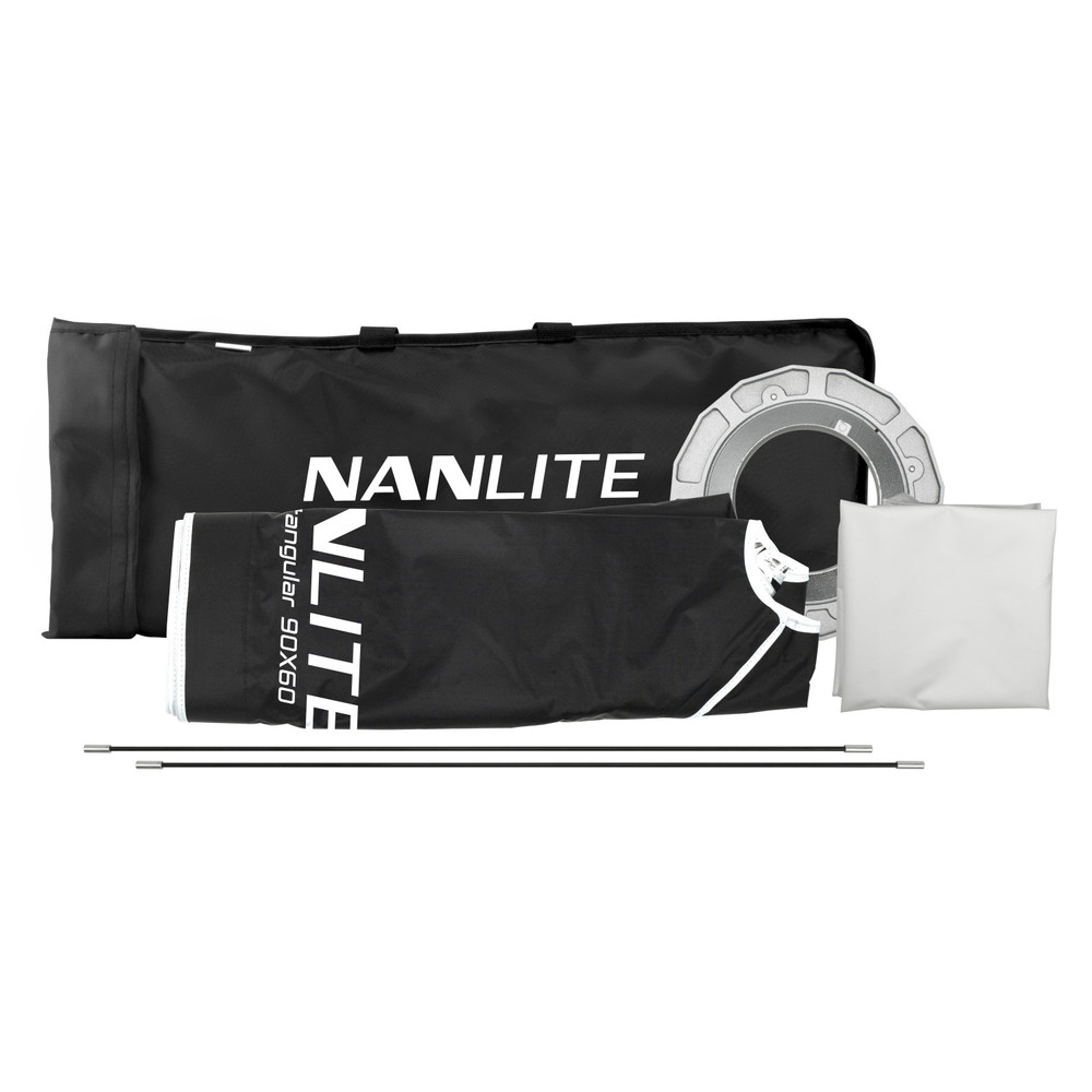 Nanlite Rectangular Softbox 90x60 with Bowens Mount (35x24in)
