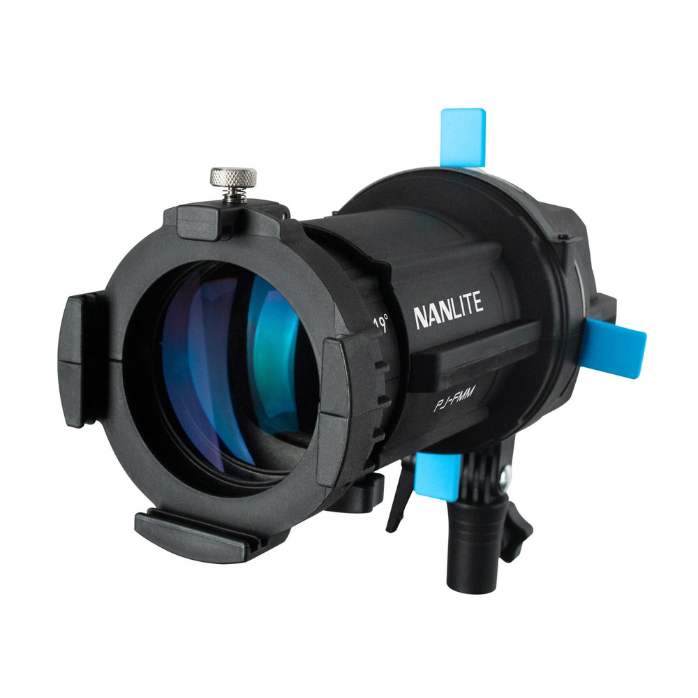 Nanlite Forza PJ-FMM Projection Attachment with 19° Lens for FM Mount