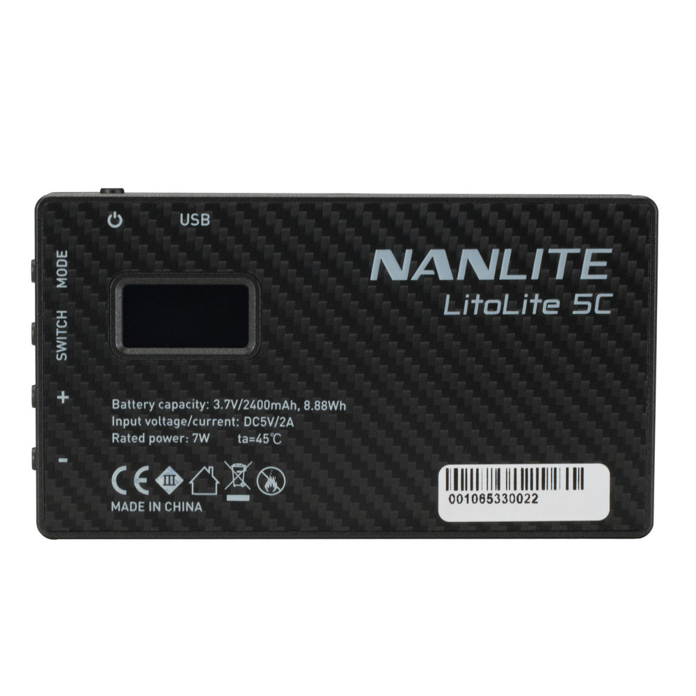 Nanlite LitoLite 5C RGBWW Mini LED Panel (Open Box)