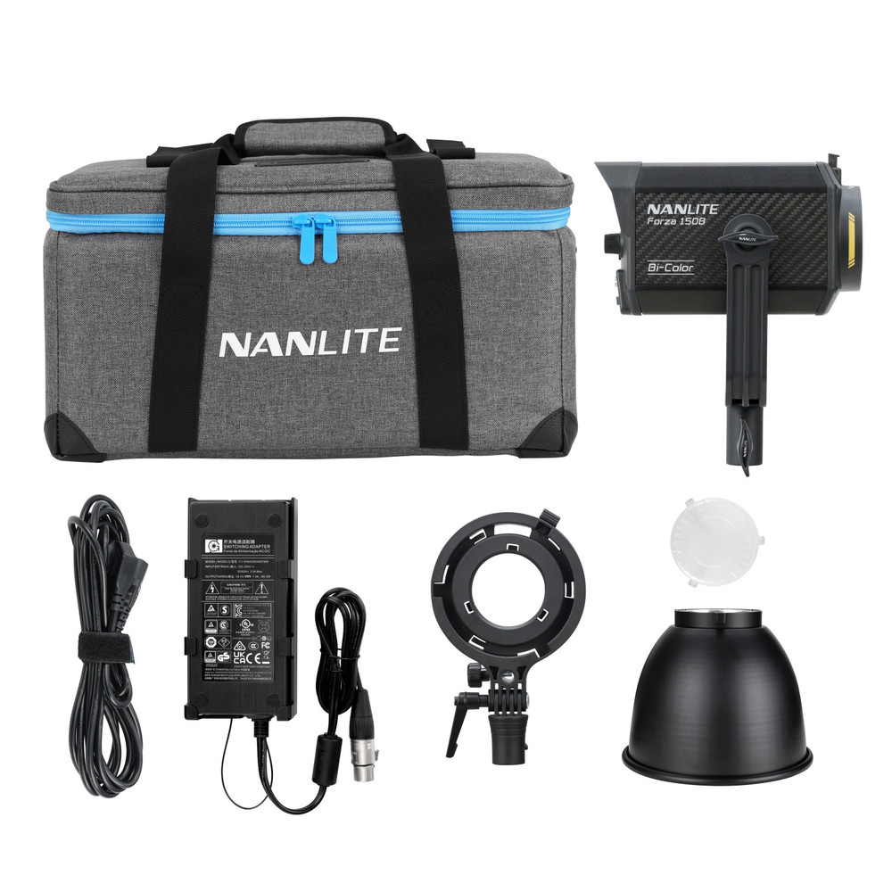 Nanlite Forza 150B Bi-Color LED Spotlight (Open Box)