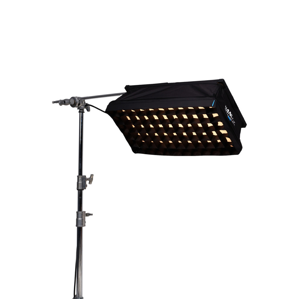 Nanlite PavoSlim 120B 2x1 Bi-Color LED Panel Light with Quick-Open Softbox