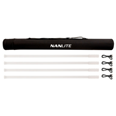 Nanlite PavoTube T8-7X RGBWW LED Pixel Tube 4-Light Kit