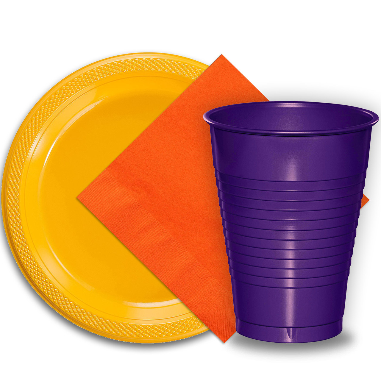 colored disposable cups