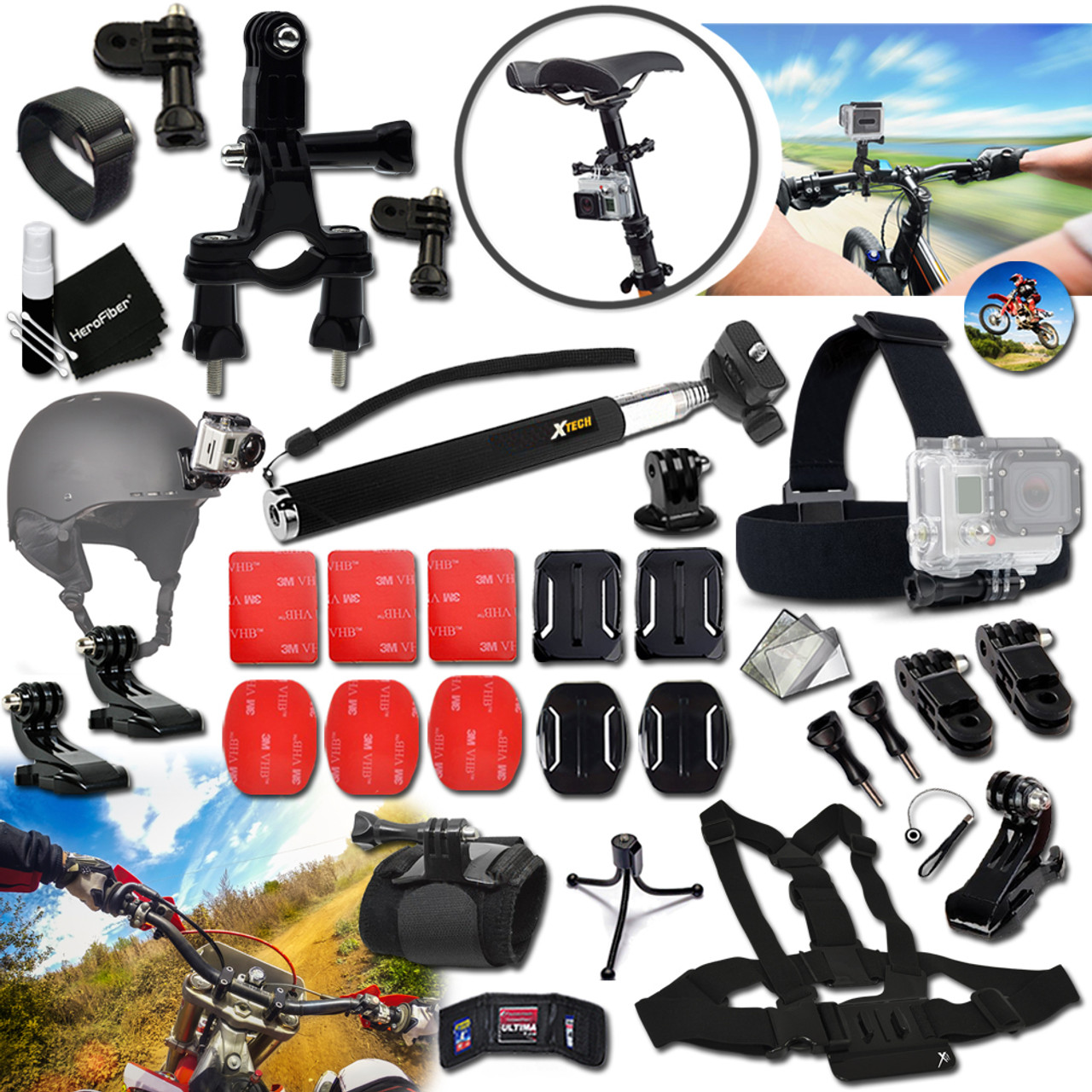 dirt bike gopro mount