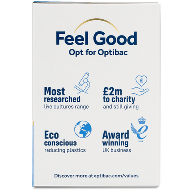 Optibac Probiotics Every Day - the original Every Day friendly bacteria supplement - Optibac values - 30 capsules