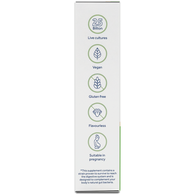 Optibac Probiotics Bifido & Fibre - friendly bacteria supplement with Bifidobacterium lactis BB-12 and FOS fibres - suitability - 10 sachets