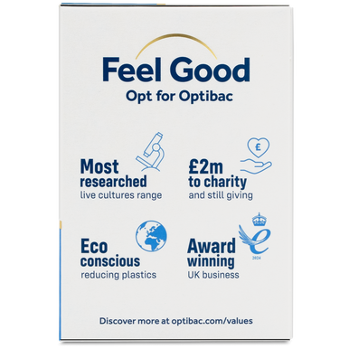Optibac Probiotics Every Day - the original Every Day friendly bacteria supplement - Optibac values - 2 pack