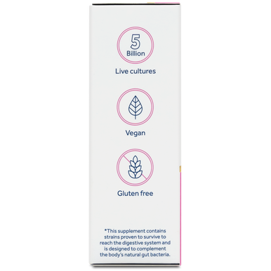 Optibac One Week Flat - a friendly bacteria supplement suitable for those with occasional bloating - suitability - 7 sachets