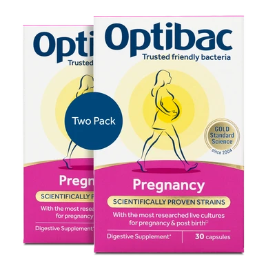 Optibac Pregnancy - probiotics for pregnancy and post birth - 2 pack