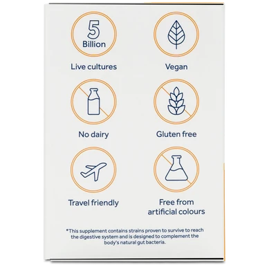 Optibac Travel Abroad - probiotics expertly formulated for worldwide travel - suitability - 3 pack