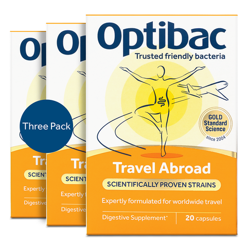 Optibac Probiotics For Travelling Abroad Digestive Support For Travel (80 Capsules) - Image 5