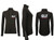 'GLF' Deluxe Long Sleeved ¼ Zip Top