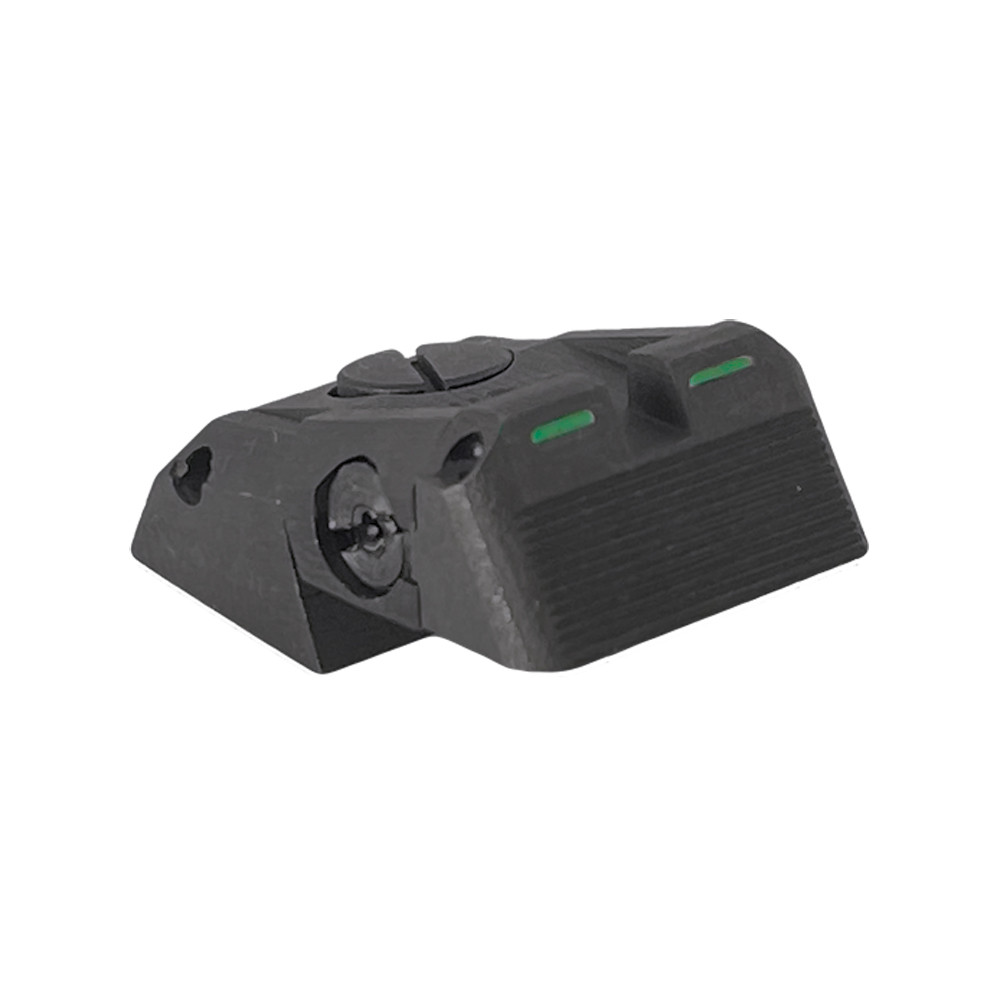 DAS - Defensive Adjustable Sight, Fully adjustable bar-dot-bar