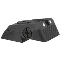 Kensight DAS 1911 Defense Adjustable Rear Sight White Dot with Serrated Blade Kensight DAS 1911 Defense Adjustable Rear Sight White Dot with Serrated Blade