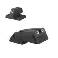 Kensight DAS 1911 Defense Adjustable Rear Sight Set Tritium insert - Night Sights Serrated Blade - 0.200" Front Sight
