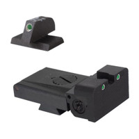 Kensight LPA 1911 Sight Set - Night Sights with Rounded Blade - 0.200" tall Front Sight - Fits LPA TRT Dovetail Kensight LPA 1911 Sight Set - Night Sights with Rounded Blade - 0.200" tall Front Sight - Fits LPA TRT Dovetail
