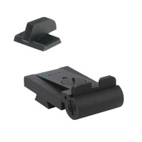 Fully adjustable rear sight fits Caspian Rollo cut, rounded blade w/out serrations - .200" Tall FLAT BASE Front Sight (960-008) Fully adjustable rear sight fits Caspian Rollo cut, rounded blade w/out serrations - .200" Tall FLAT BASE Front Sight (960-008)