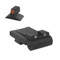 Rollo 1911 Kensight Sight Set W/ 0.200'' Tall ProGlo Tritium Contoured Front Sight Rollo 1911 Kensight Sight Set W/ 0.200'' Tall ProGlo Tritium Contoured Front Sight