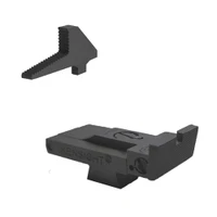 Kensight Compact Adjustable Sight with Rounded Blade Sight Set