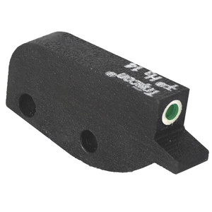 Tritium front sight fits Colt Python, green tritium insert w/ white outline