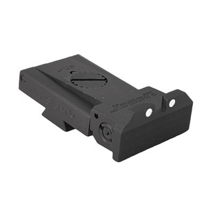 Kensight Adjustable Rear, White Dot, 0.140" Sight Notch, Beveled Corners, Fits Kimber Adjustable Sight Cut Kensight Adjustable Rear, White Dot, 0.140" Sight Notch, Beveled Corners, Fits Kimber Adjustable Sight Cut