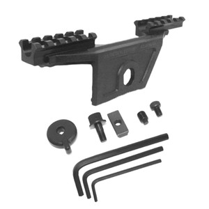 7" M14 picatinny rail mount, precision machined from 4140 chrome-moly steel, Mil-Spec manganese phosphate finish, all hardware included 7" M14 picatinny rail mount, precision machined from 4140 chrome-moly steel, Mil-Spec manganese phosphate finish, all hardware included