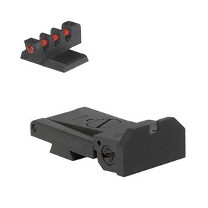 Kensight 1911 Bomar Beveled Blade Sight Set W/ 0.200'' Tall Fiber Optic Front Sight Kensight 1911 Bomar Beveled Blade Sight Set W/ 0.200'' Tall Fiber Optic Front Sight