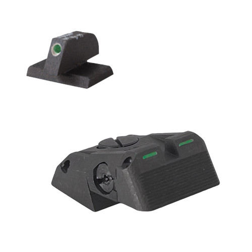 DAS - Defensive Adjustable Sight, Fully adjustable bar-dot-bar