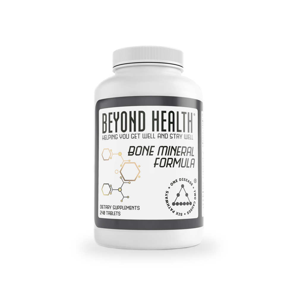 Bone Mineral Formula – Bone Health & Calcium Support | 240 Tablets | Non-GMO