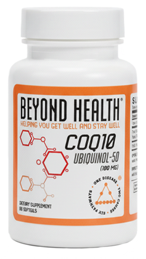 CoQ10 Supplement – Cellular Energy & Antioxidant Support | 60 Softgels | Non-GMO - Beyond Health