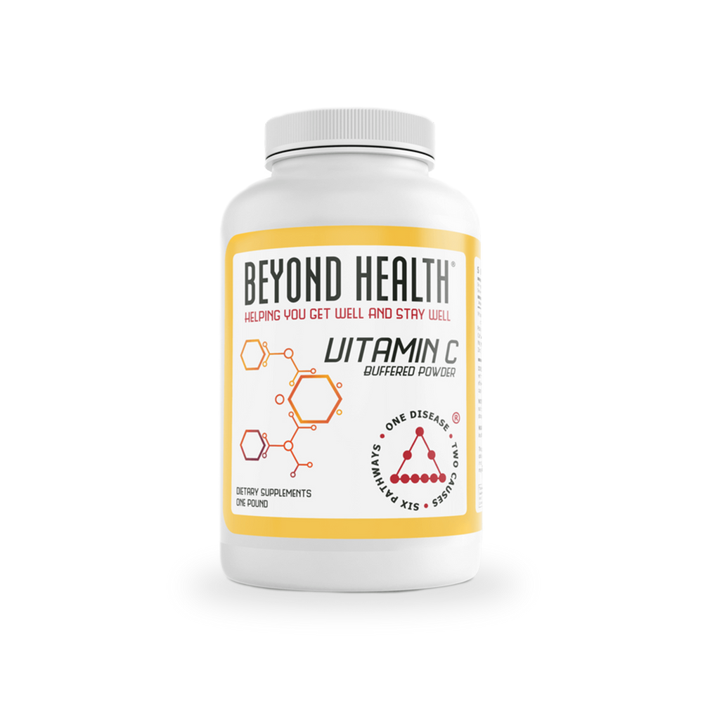 vitamin c buffered powder supplement container 1 lb for non acidic immune and antioxidant support