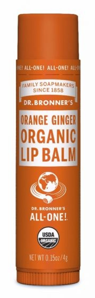 Dr. Bronner's Orange Ginger Organic Lip Balm