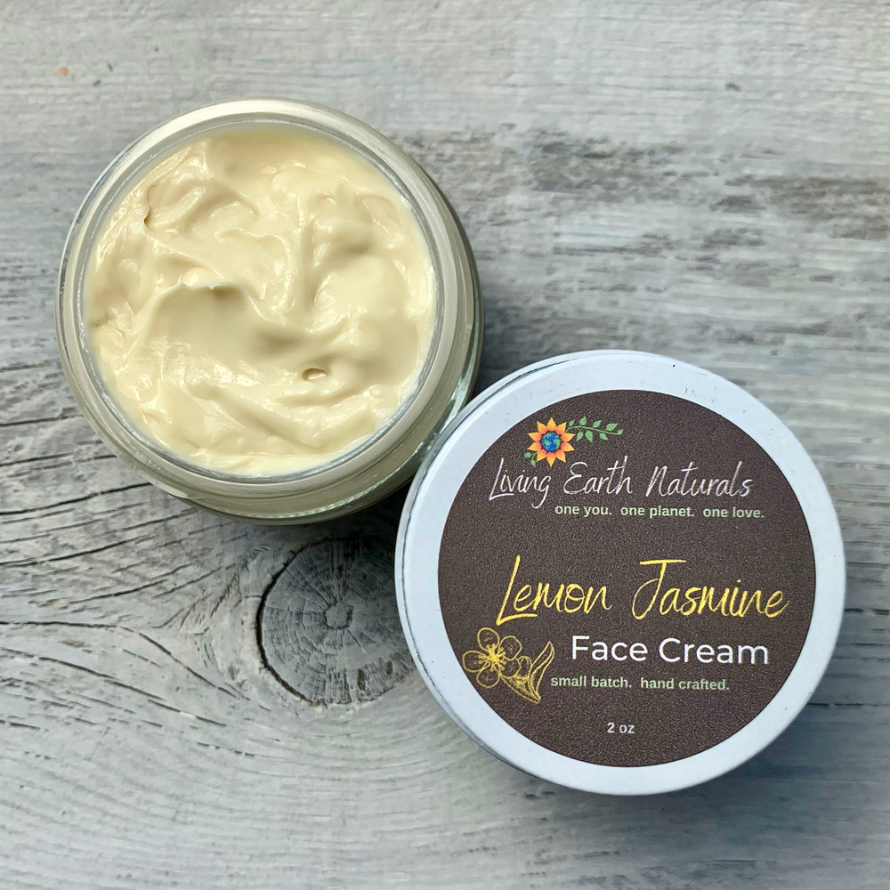 Lemon Jasmine Face Cream - Living Earth Naturals | BH