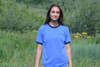 Royal Blue with Navy Ringer T-Shirt - Beyond Health