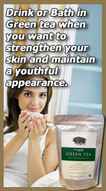 Green Tea for Youthful Looking Skin