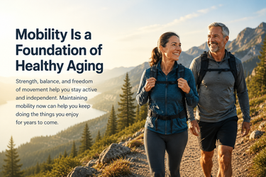 Mobility and Healthy Aging: Why Staying Mobile Matters More Than You Think