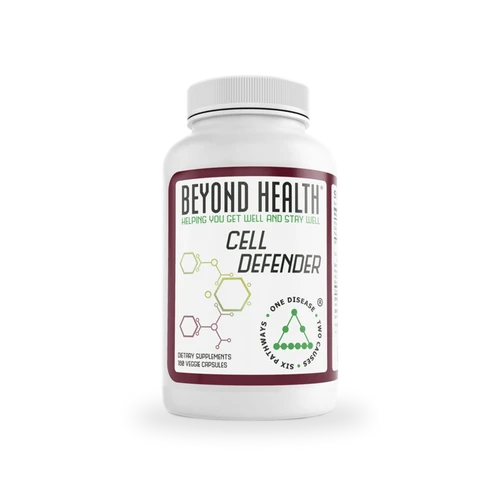cell defender supplement bottle for antioxidant support and cellular protection - Beyond Health