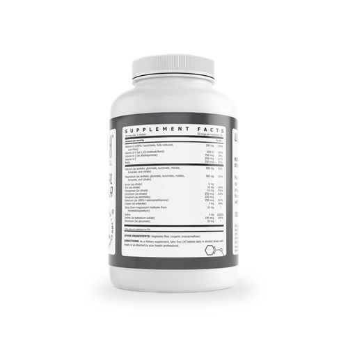 bone mineral supplement with calcium magnesium and trace minerals for foundational nutrition