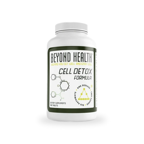 cell detox formula supplement bottle for cellular detox support and daily balance - Beyond Health
