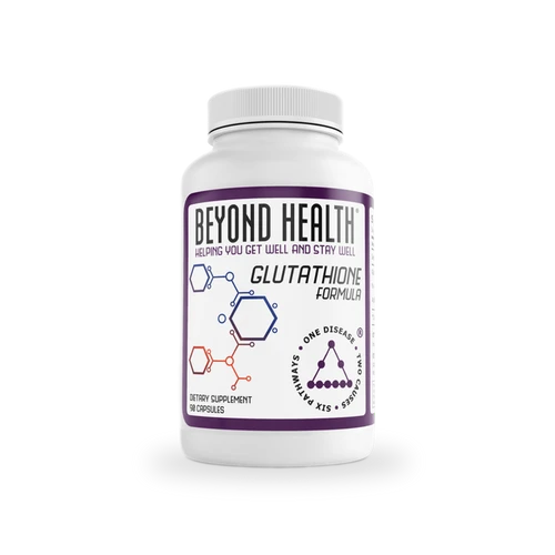 glutathione formula supplement bottle for antioxidant support and cellular health - Beyond Health