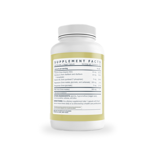 Magnesium Supplement – Nerve, Muscle & Energy Support | 100 Capsules | Non-GMO