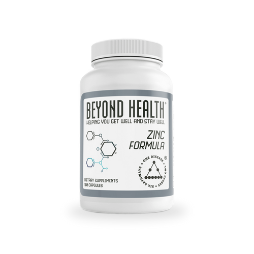 Zinc Supplement – 100 Capsules | Immune & Cellular Support | Non-GMO - Beyond Health