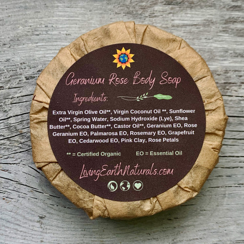 Picture of Geranium Rose Body Soap