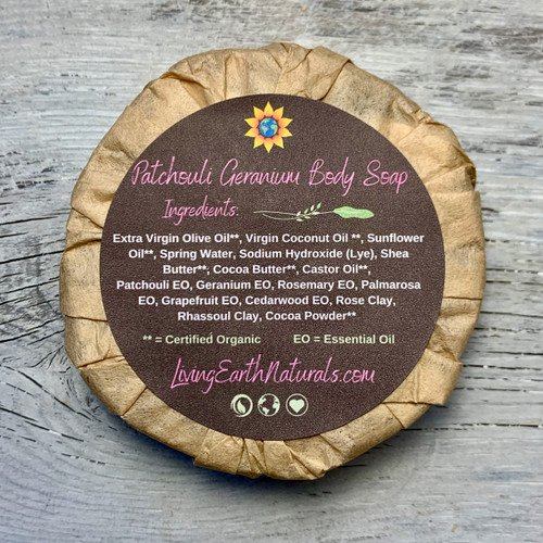 Picture of Patchouli Geranium Body Soap