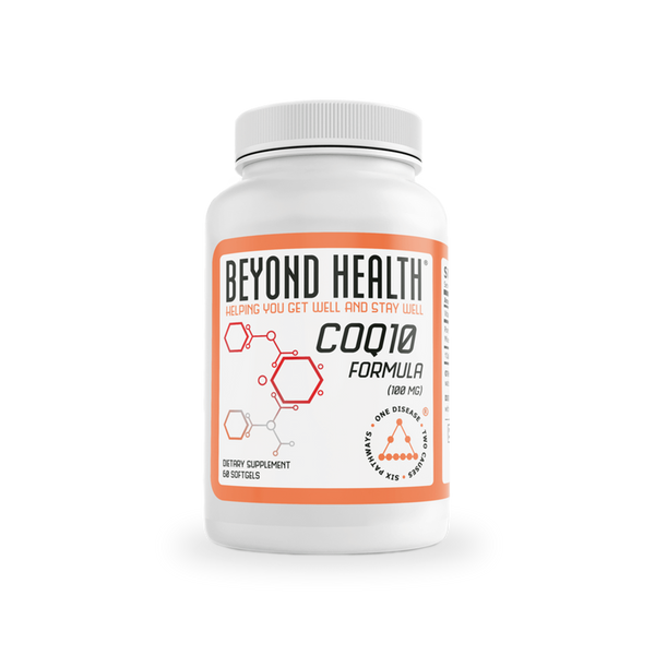 coq10 supplement bottle for cellular energy and antioxidant support